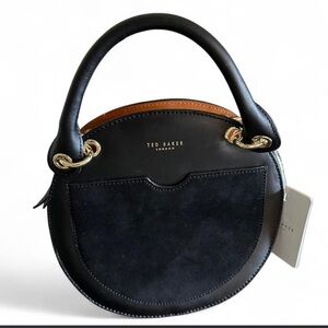 Ted Baker Black and Tan Mini Bag